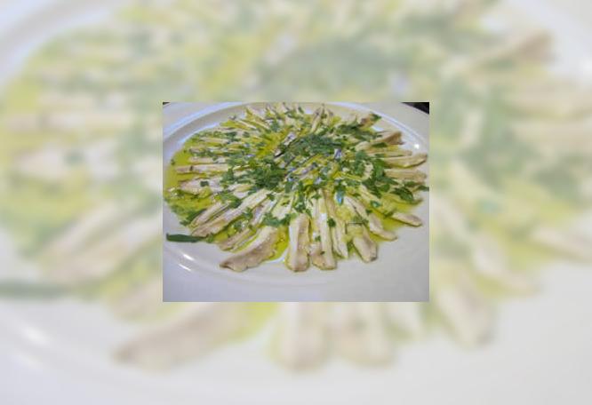 Anchois marinés citronnés