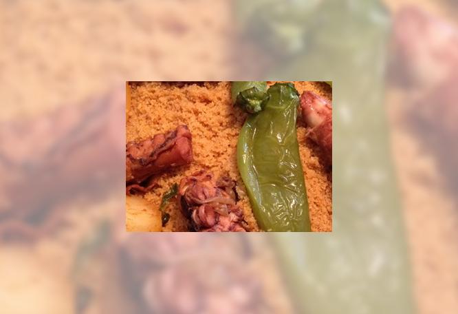 Couscous avec du poulpe