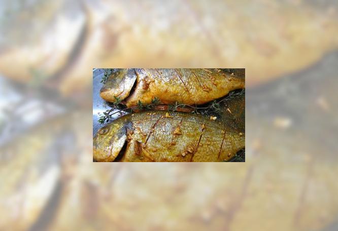 Dorade barbecue aux épices